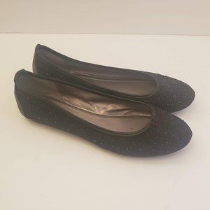 Adrienne Vittadini jeweled ballet flats size 7.5